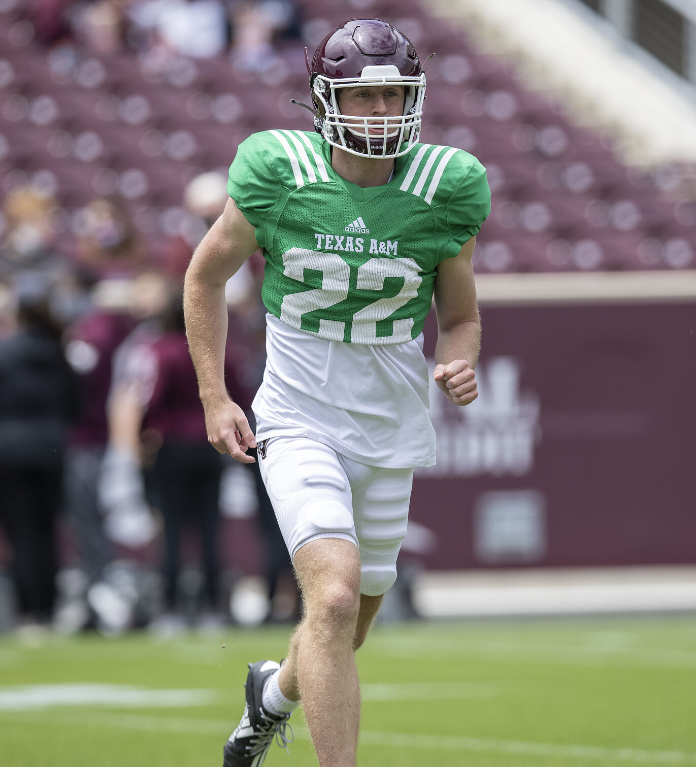 Spring football practice